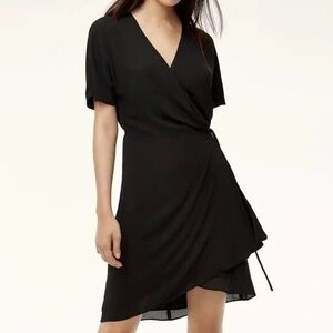 Aritzia wrap dress